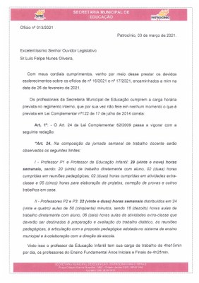 Ofício SME Parte 01