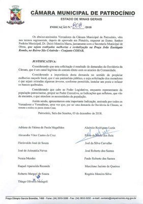 Revitalização pracinha são Cristovão 07-12-2018