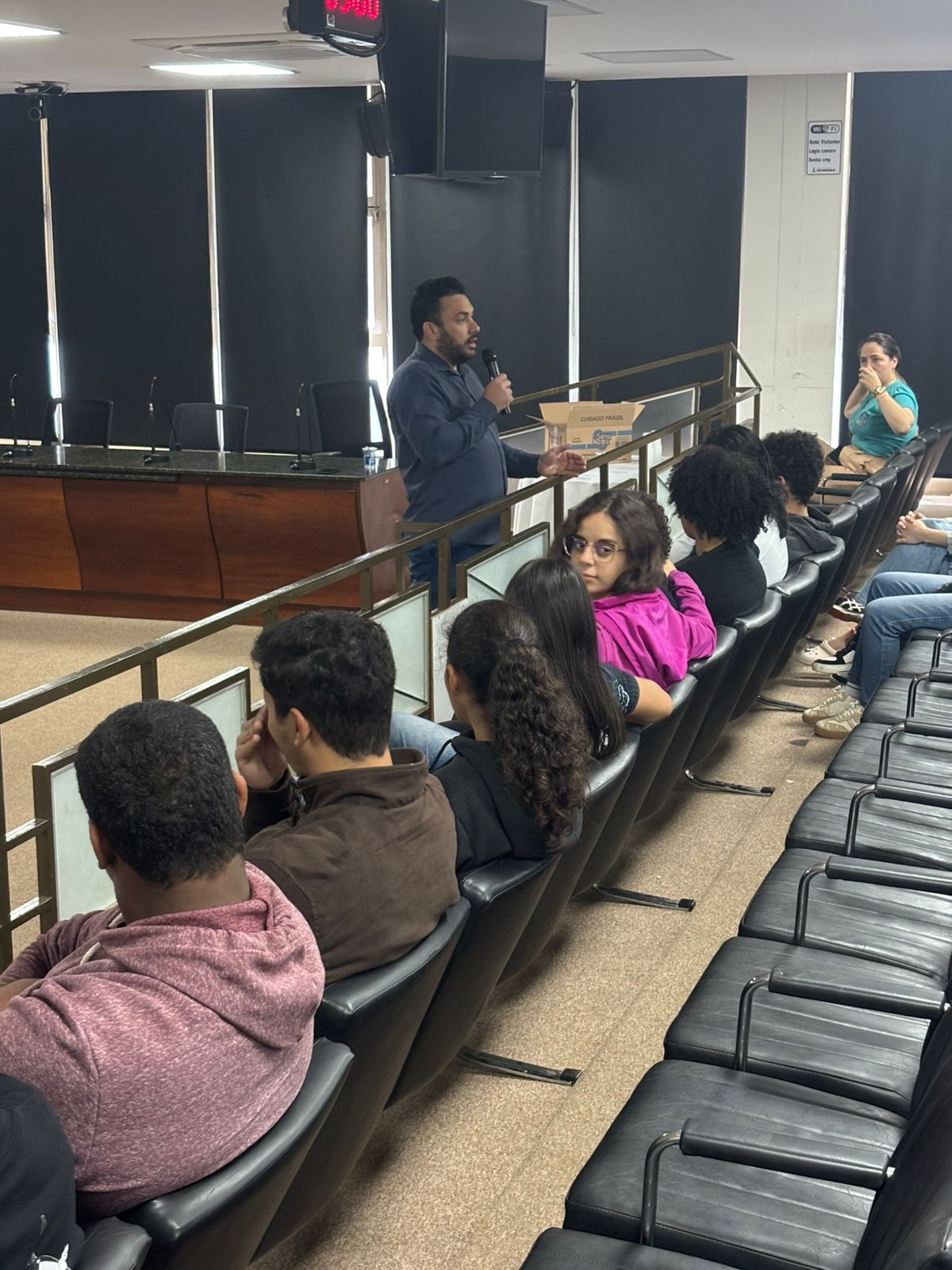 Visita Escola José Eduardo de Aquino