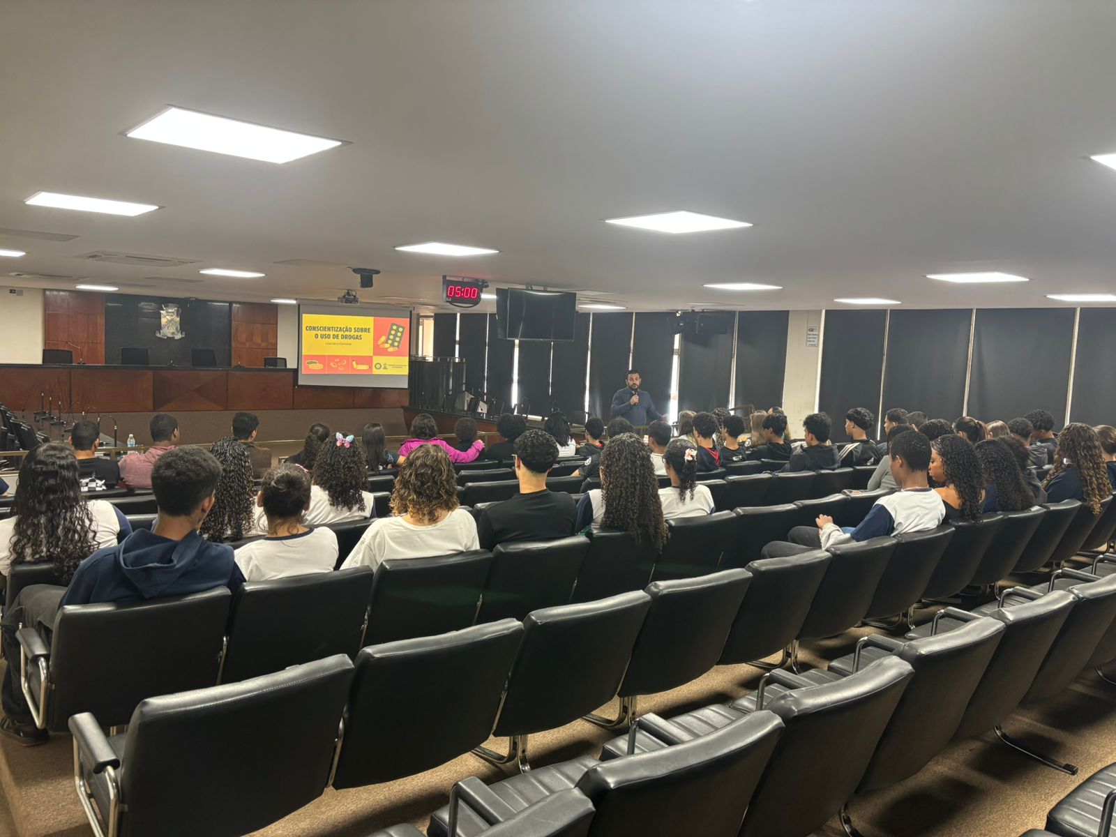 Visita Escola José Eduardo de Aquino