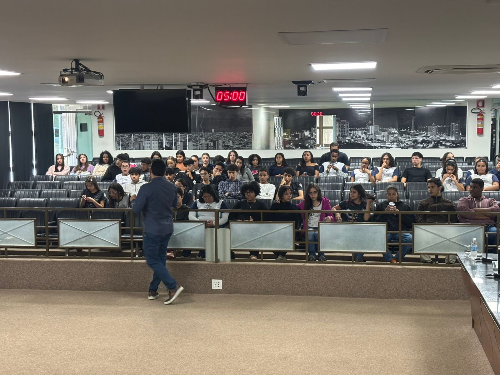 Visita Escola José Eduardo de Aquino