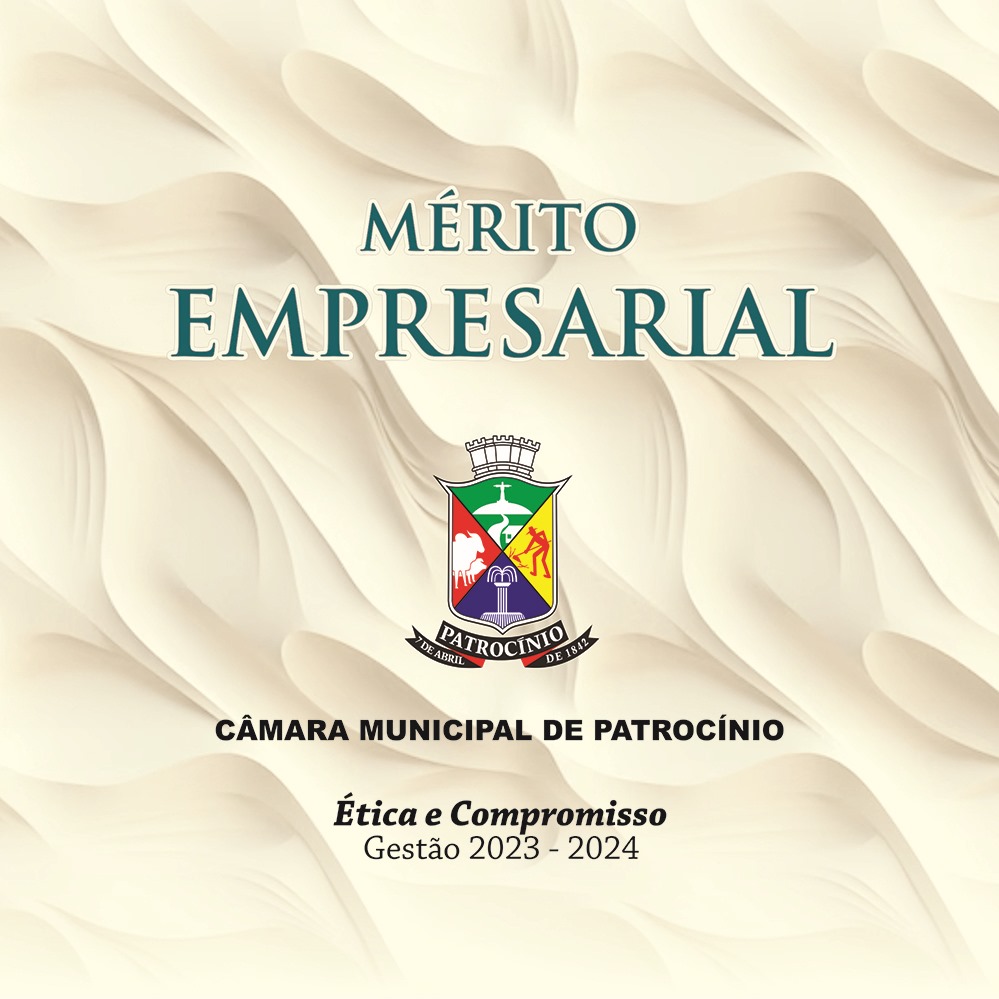 “MÉRITO EMPRESARIAL” ACONTECERÁ NESTA QUINTA NA CÂMARA MUNICIPAL