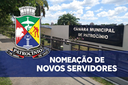 Câmara Municipal de Patrocínio nomeia três novos oficiais legislativos e reforça quadro de servidores efetivos
