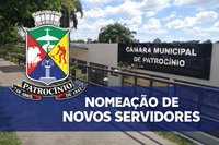 Câmara Municipal de Patrocínio nomeia três novos oficiais legislativos e reforça quadro de servidores efetivos