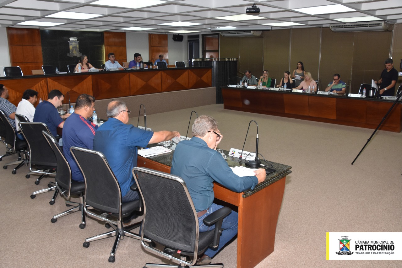 Câmara realiza a 36ª Reunião Ordinária de 2019
