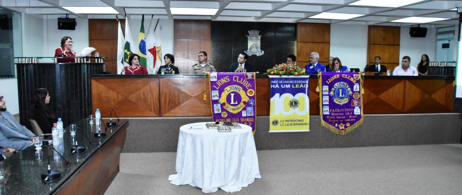 Centenário do Lions Clube Internacional foi comemorado em Sessão Solene na Câmara Municipal
