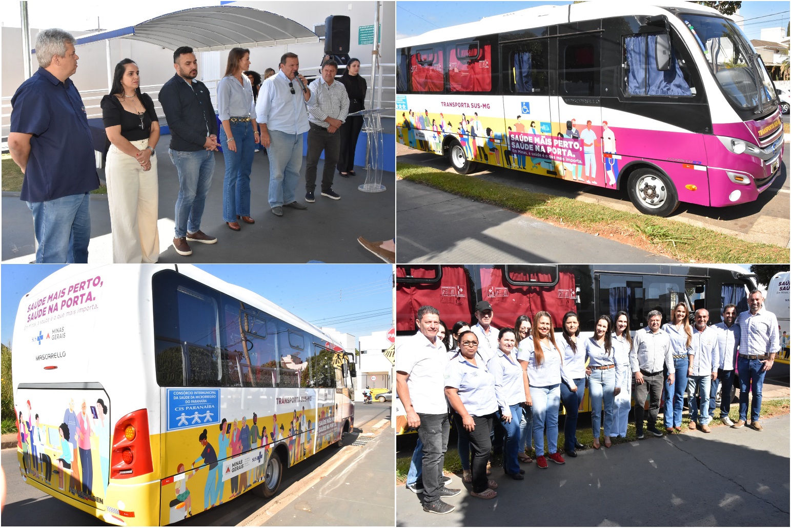 CIS/PARANAÍBA RECEBEU QUATRO NOVOS MICRO-ÔNIBUS