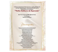 Convite "Mulheres de Expressão"