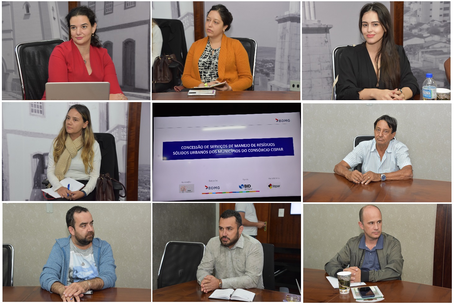 DIRETORIA DO BDMG REÚNE-SE COM VEREADORES PARA APRESENTAÇÃO DO SERVIÇO DE RESÍDUOS SÓLIDOS E URBANOS