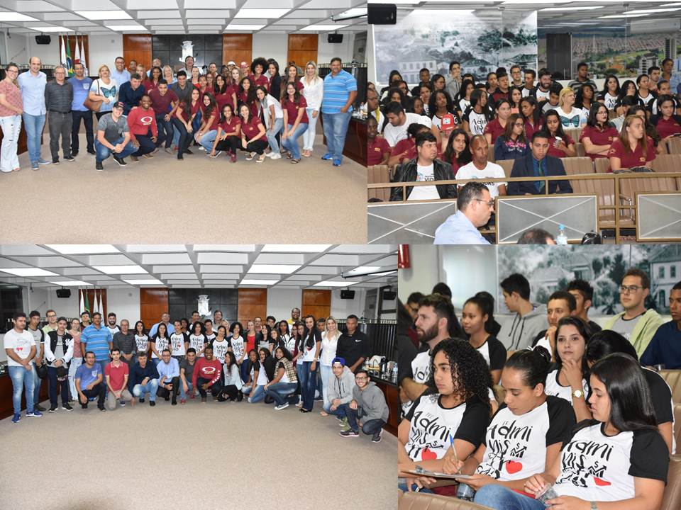 ESTUDANTES DE CURSOS TÉCNICOS DAS ESCOLAS ESTADUAIS ORMY ARAÚJO AMARAL E DOM LUSTOSA PARTICIPAM DA 13ª REUNIÃO ORDINÁRIA