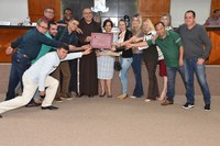 FREI EDERSON QUEIROZ RECEBE O TÍTULO DE CIDADÃO BENEMÉRITO