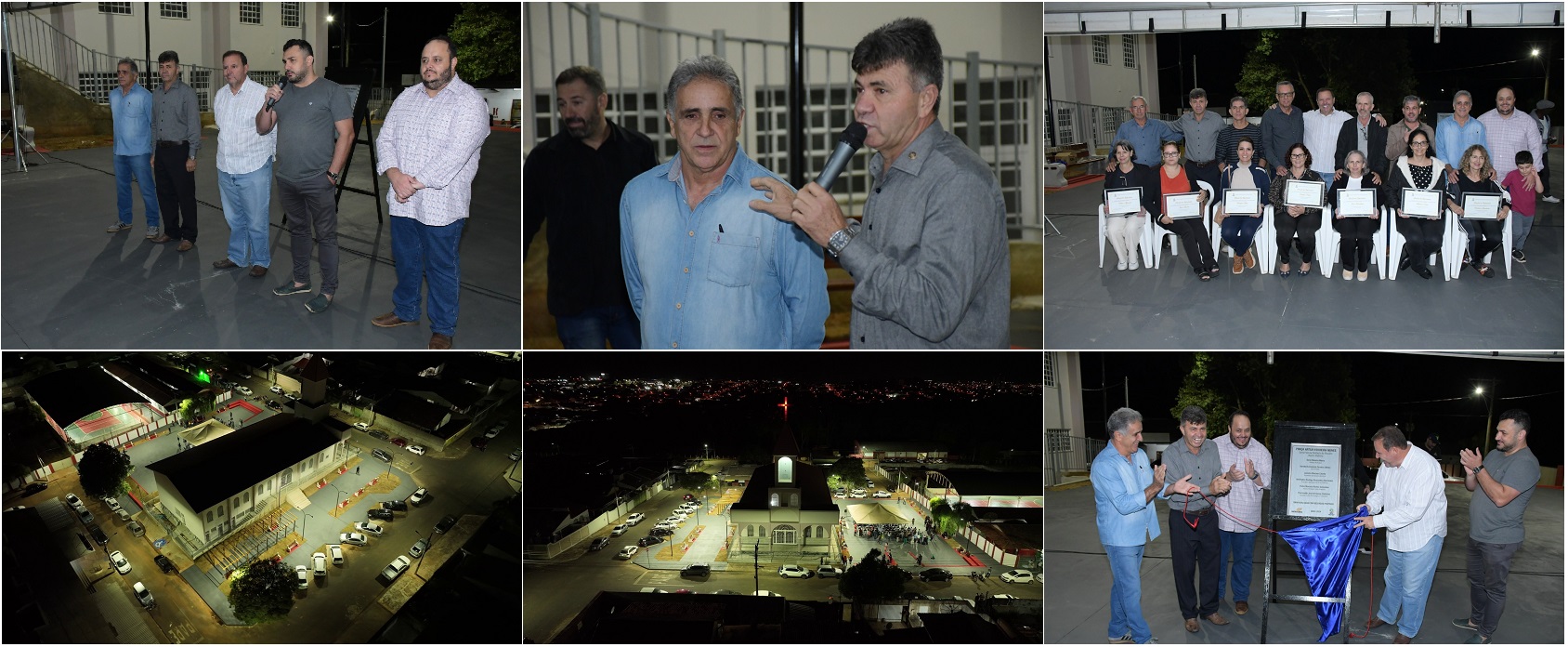 INAUGURADA A PRAÇA "ARTUR FERREIRA NUNES" DA IGREJA DE NOSSA SENHORA DO ROSÁRIO