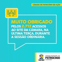 PARTICIPE VOCÊ TAMBÉM DAS REUNIÕES DA CÂMARA MUNICIPAL DE PATROCÍNIO