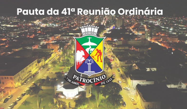 Pauta da 41ª Reunião Ordinária  09.12.2025 