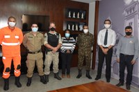 Presidente se reúne com órgãos de segurança