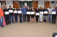 SERVIDORES EFETIVOS DA CÂMARA MUNICIPAL DE PATROCÍNIO FORAM HOMENAGEADOS   
