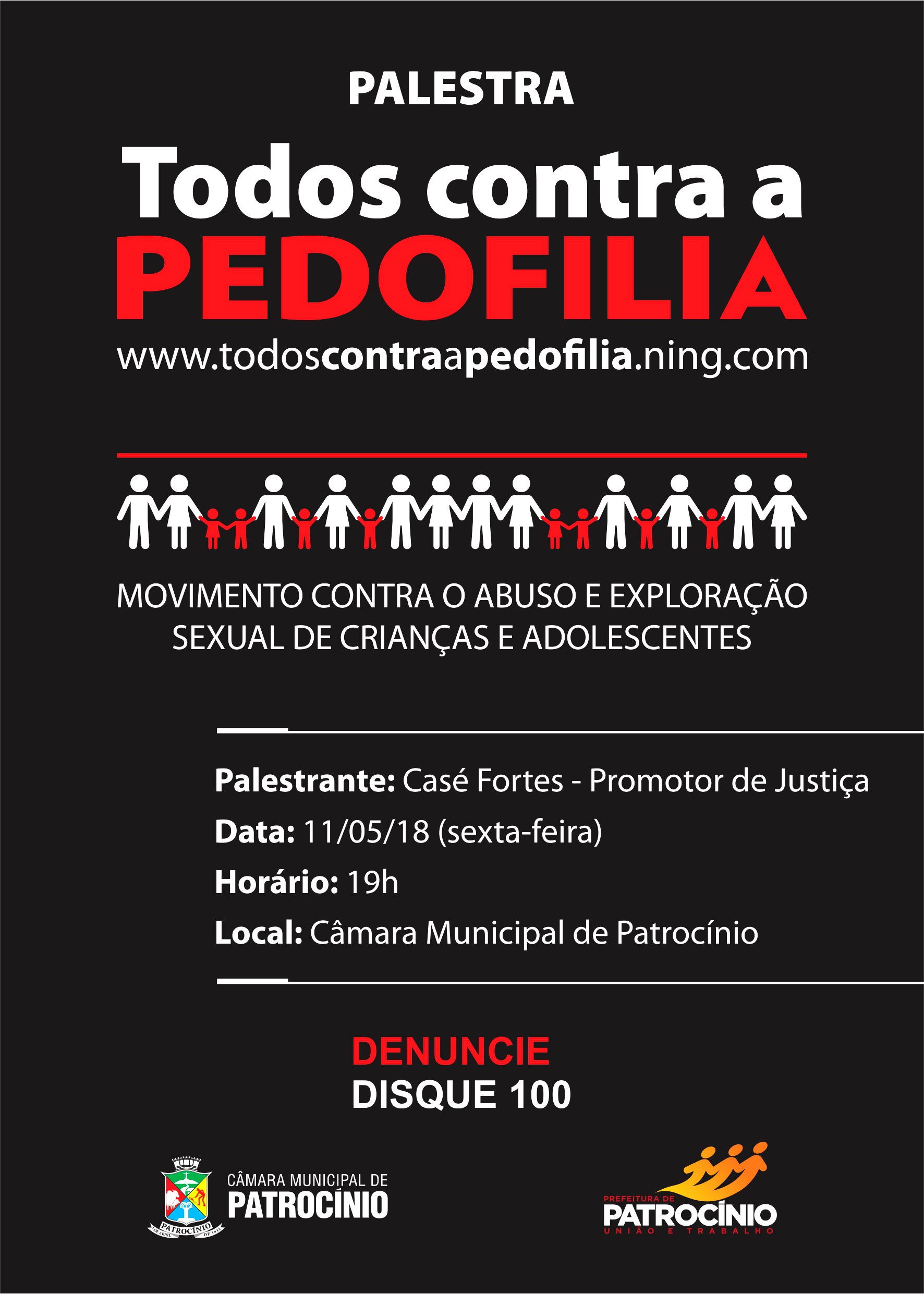 "TODOS CONTRA A PEDOFILIA"