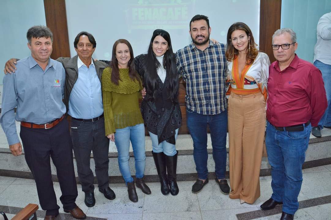 VEREADORES PRESTIGIAM LANÇAMENTO OFICIAL DA FENACAFÉ 2023